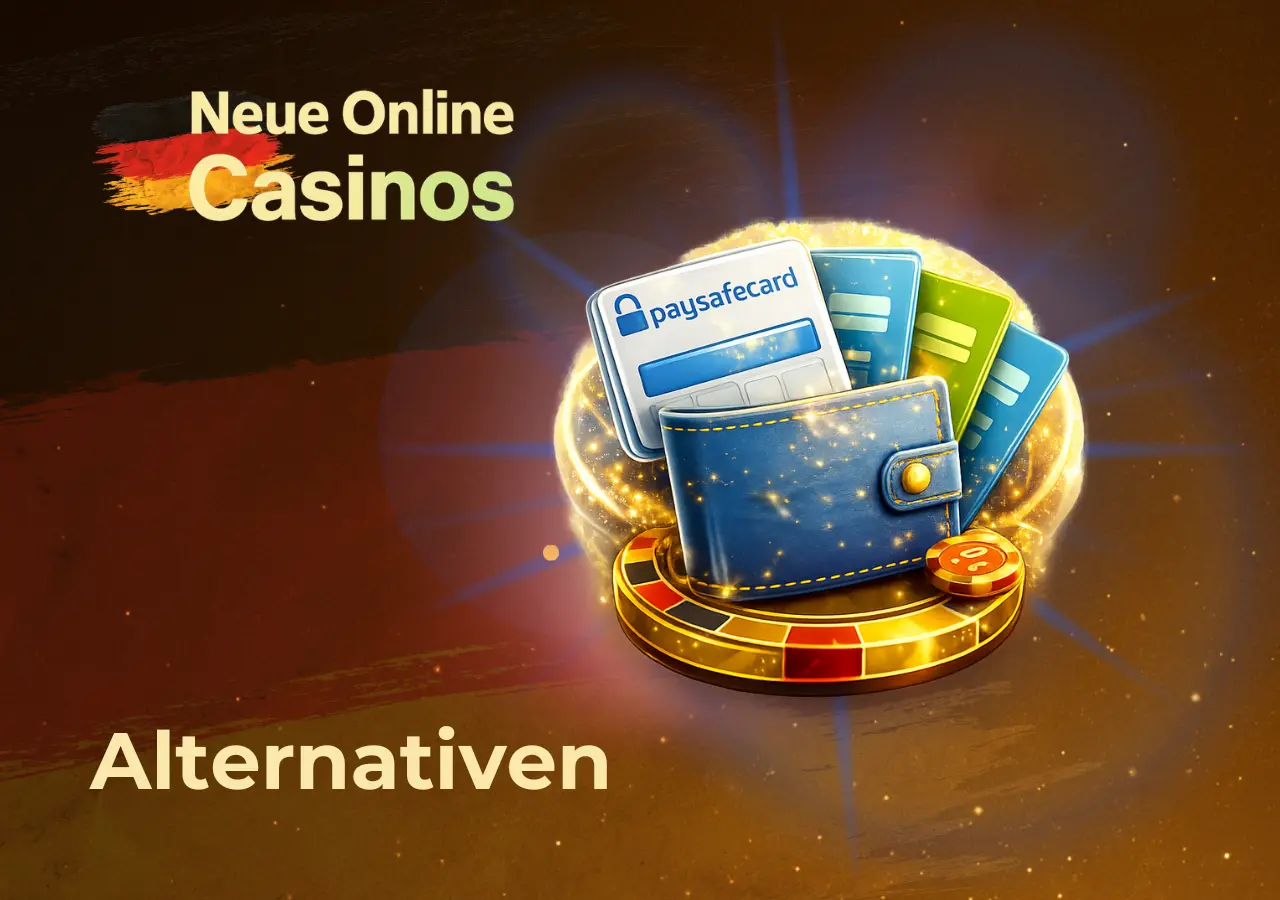Alternative Zahlungsmethoden im Online Casino