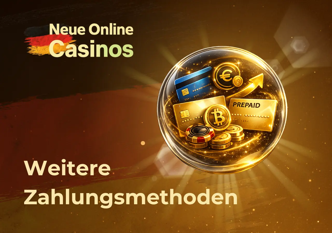 Vielfältige Zahlungsmethoden in neuen Casinos
